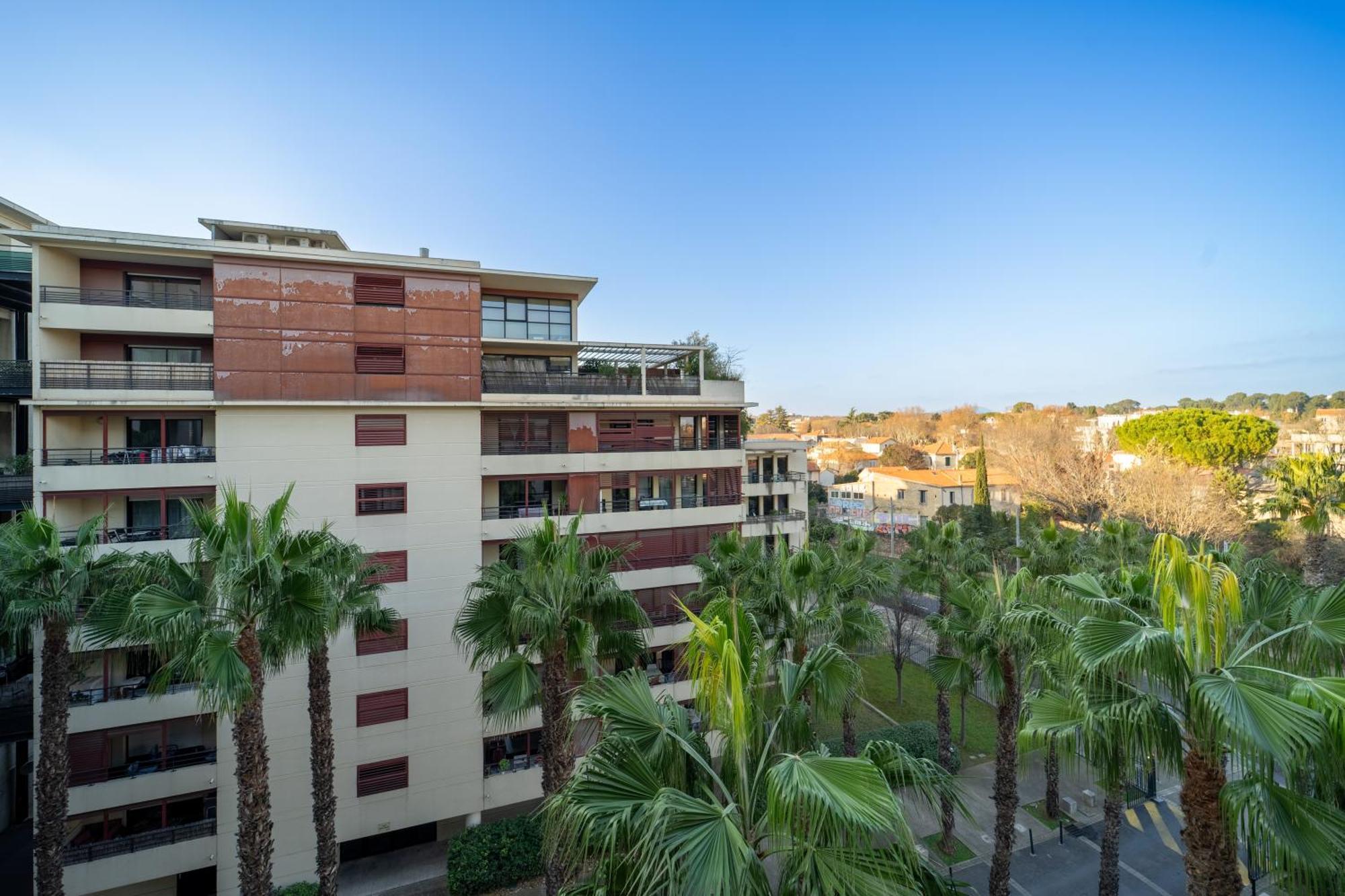 Le Dory - Spacieux, Climatisation, Terrasse & Parking Montpellier Eksteriør billede